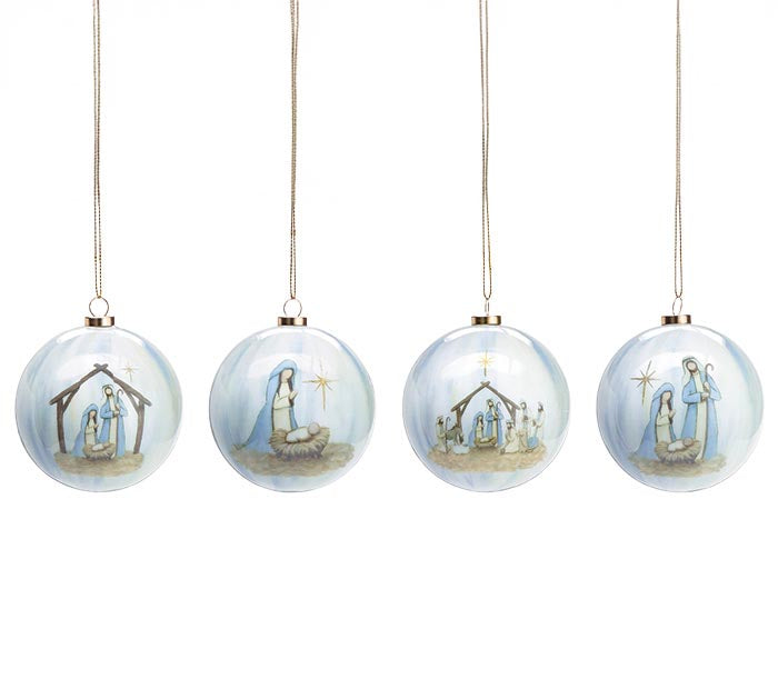Humble Hope Paper Mache Nativity Ornament