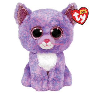 Cassidy Lavender Cat 6" Beanie Boo