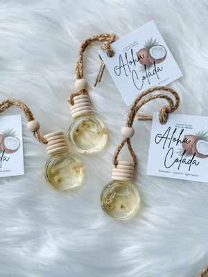 Aloha Colada Scented by Elle Car Diffuser
