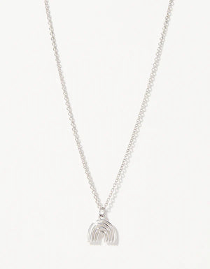 Spartina Sea La Vie Silver Overcome Rainbow Necklace
