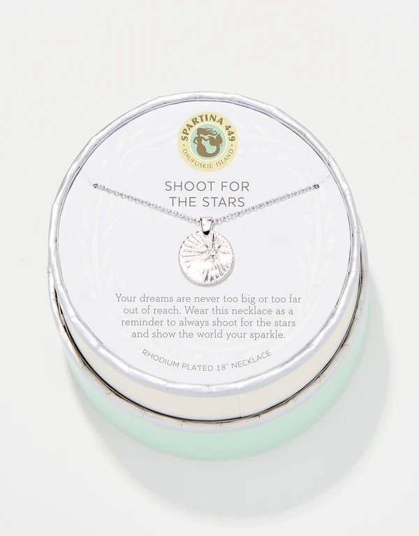 Spartina Sea La Vie Silver Shoot For The Stars Necklace
