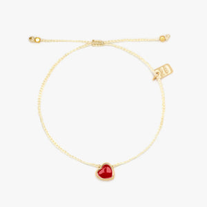 Heart Bead Pura Vida Dainty Natural Gold Bracelet