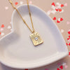 Heart Burst Pura Vida Gold Pendant Necklace