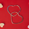 Oversized Heart Pura Vida Hoop Earrings