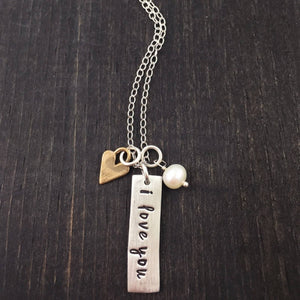 Never Forget How Much I Love You 18" Necklace