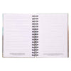 Be Strong and Courageous Large Wirebound Journal