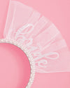 Bridal Pearl Headband Accessory, Bridal Shower Gift, Bach