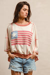 Patriot Threads Patchwork Top