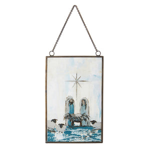 Oh Night Divine Holy Family Ornament