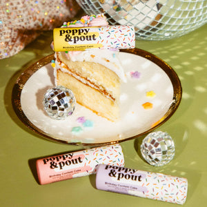 Yellow Birthday Confetti Cake Lip Balm