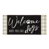 Dogs & Check Sassafras Mat Insert