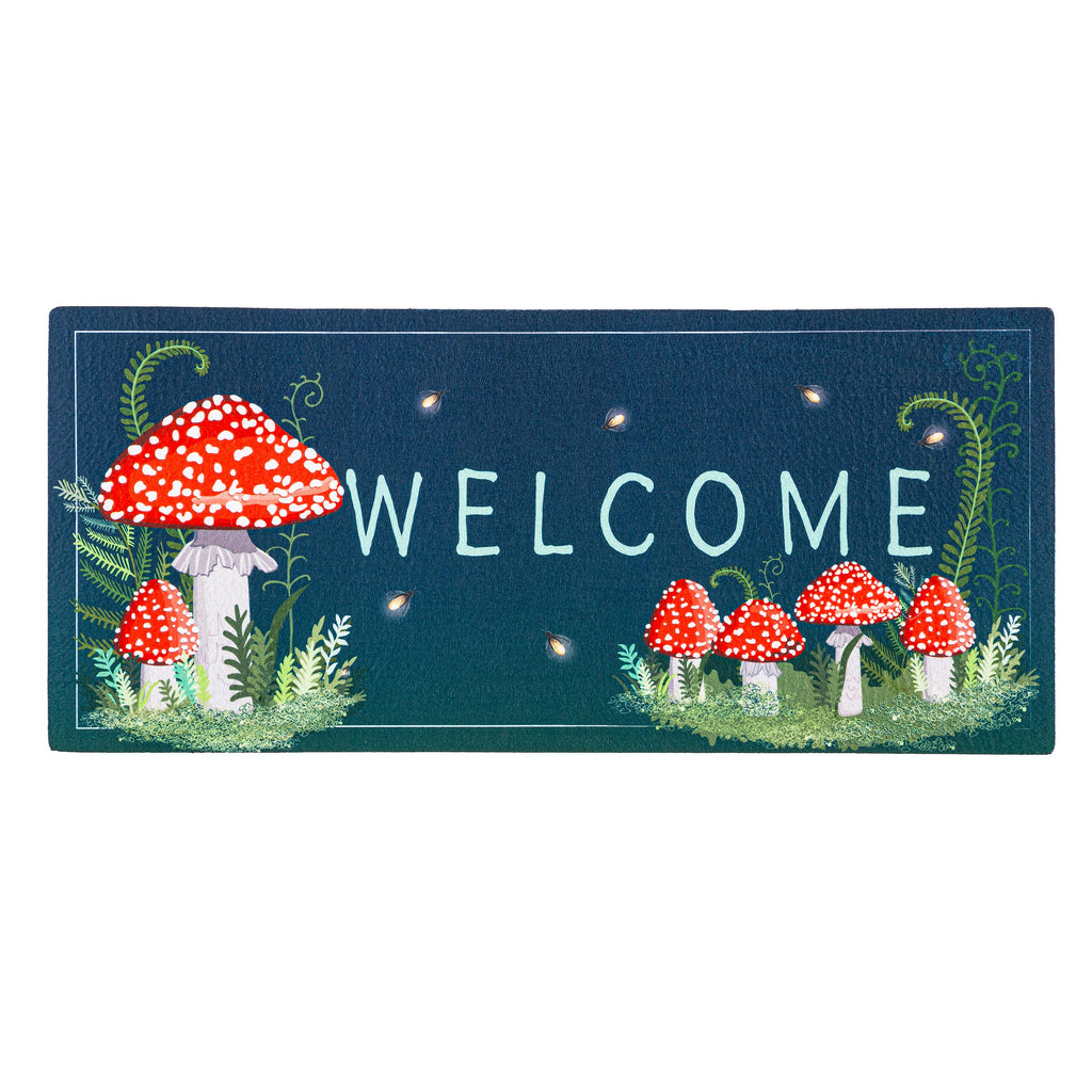 Welcome Friends Mushroom Sassafras Switch Mat Insert