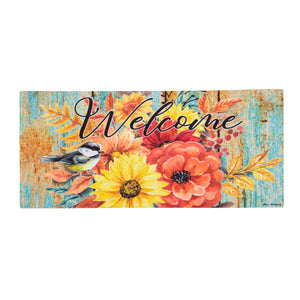 Fall Welcome Sassafras Switch Mat Insert