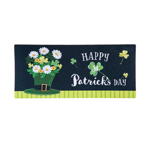 Happy St. Patrick's Day Floral Sassafras Switch Mat