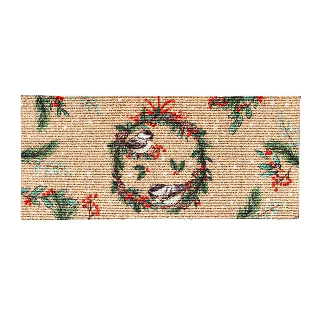 Chickadee Wreath Textured Sassafras Switch Mat