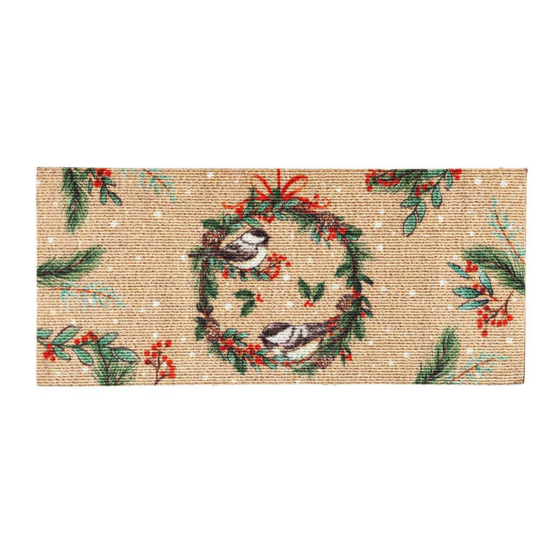 Chickadee Wreath Textured Sassafras Switch Mat