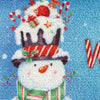 Christmas Snowman Textured Sassafras Switch Mat