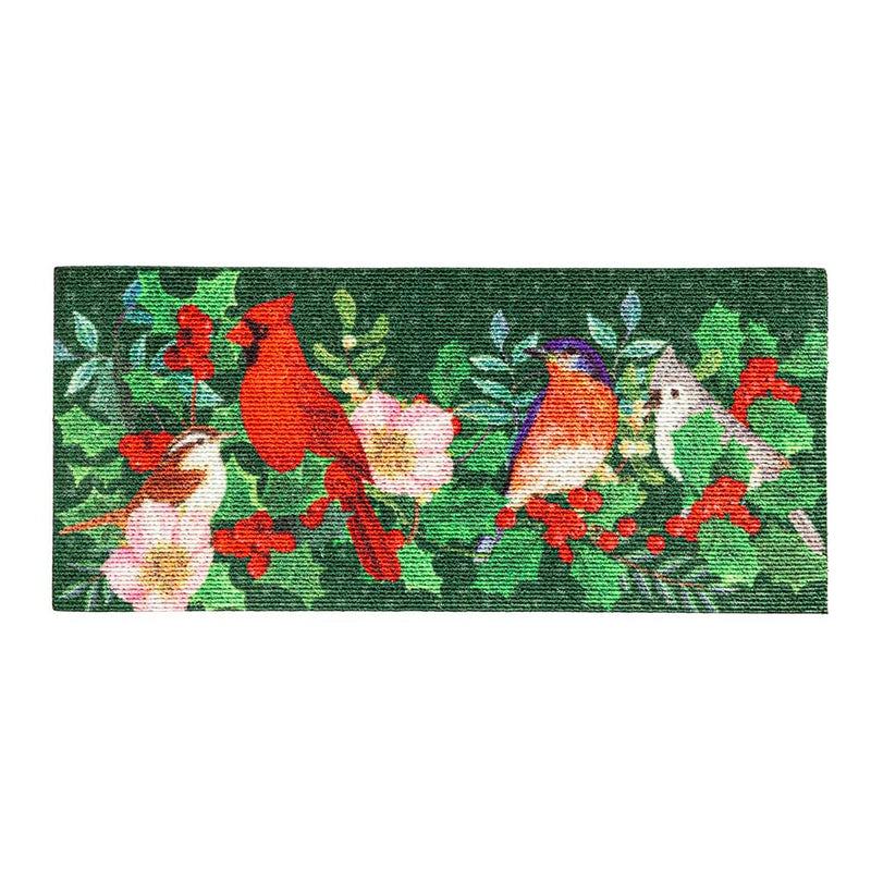 Winter Bird Friends Textured Sassafras Switch Mat