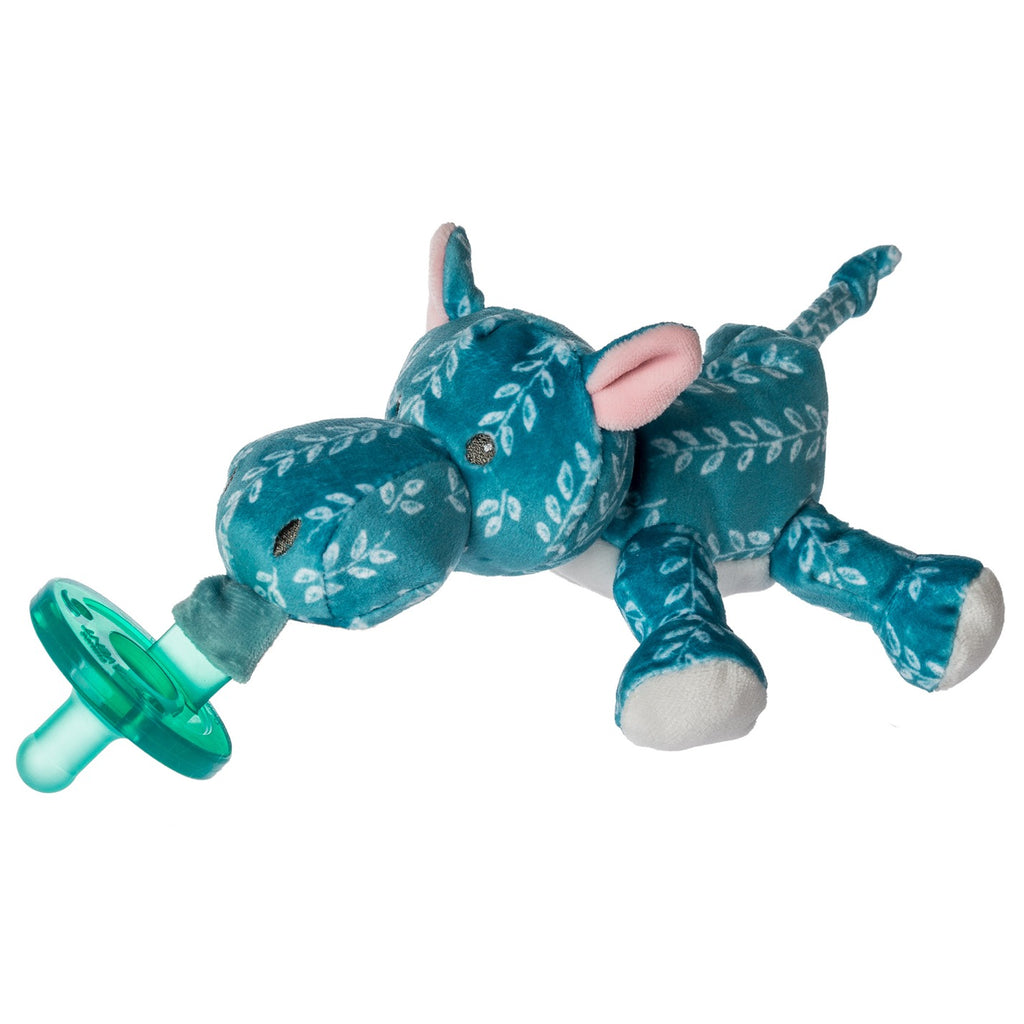 WubbaNub Jewely Hippo Pacifier