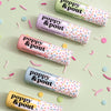 Green Birthday Confetti Cake Lip Balm