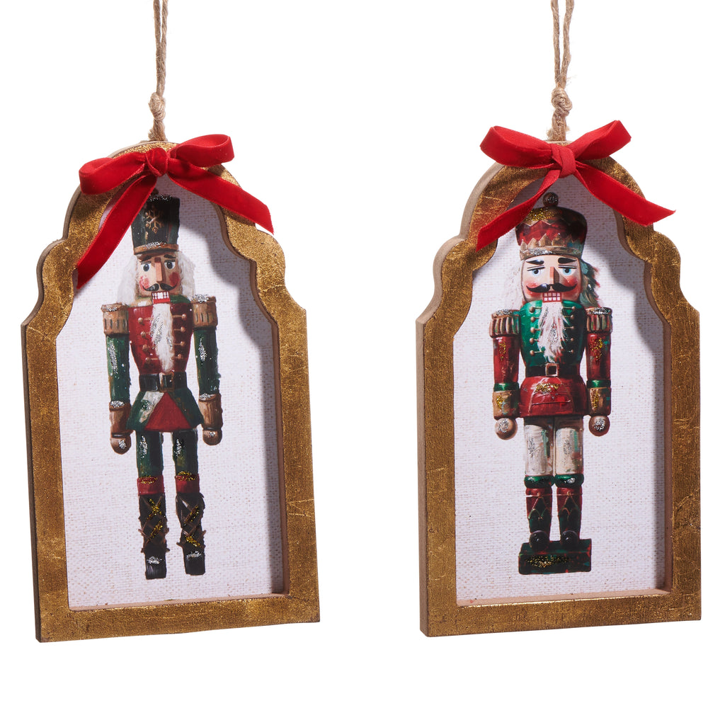 Nutcracker 7.5" Framed Ornament