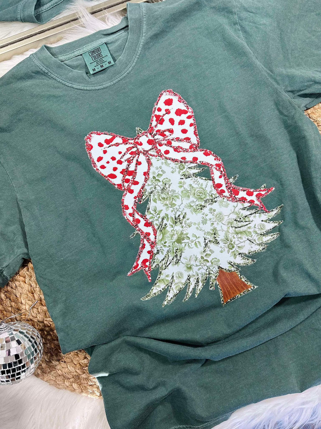 Glitter Tree Long Sleeve Tee