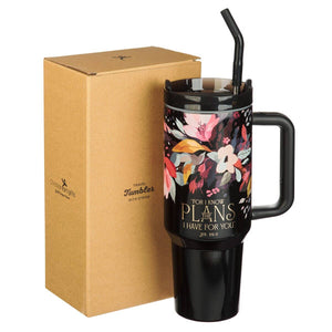 Jeremiah 29:11 Tumbler with Straw
