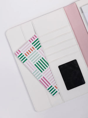 Line It Up Pink & Green PadFolio