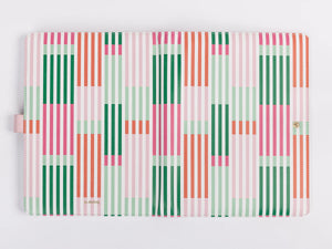 Line It Up Pink & Green PadFolio