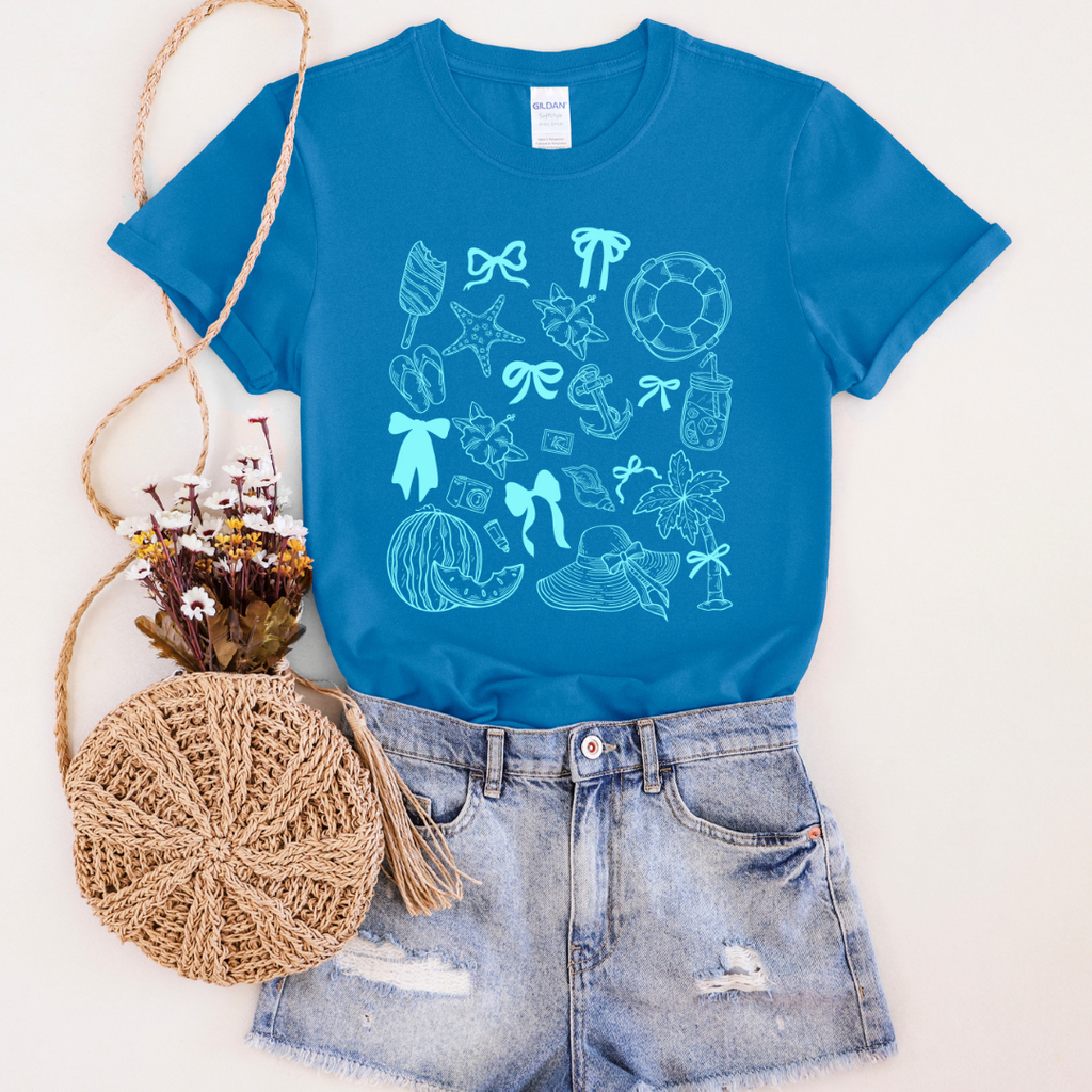 Beach Day Essentials Tee