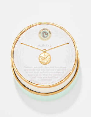 Spartina Sea La Vie Gold Always Cardinal Necklace