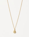 Spartina Sea La Vie Gold Seas the Day Oyster Necklace