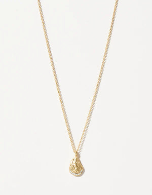 Spartina Sea La Vie Gold Seas the Day Oyster Necklace