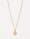 Spartina Sea La Vie Gold Seas the Day Oyster Necklace
