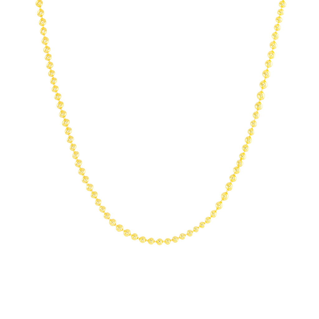 Amanda Blu Gold Add A Charm Beaded Chain Necklace