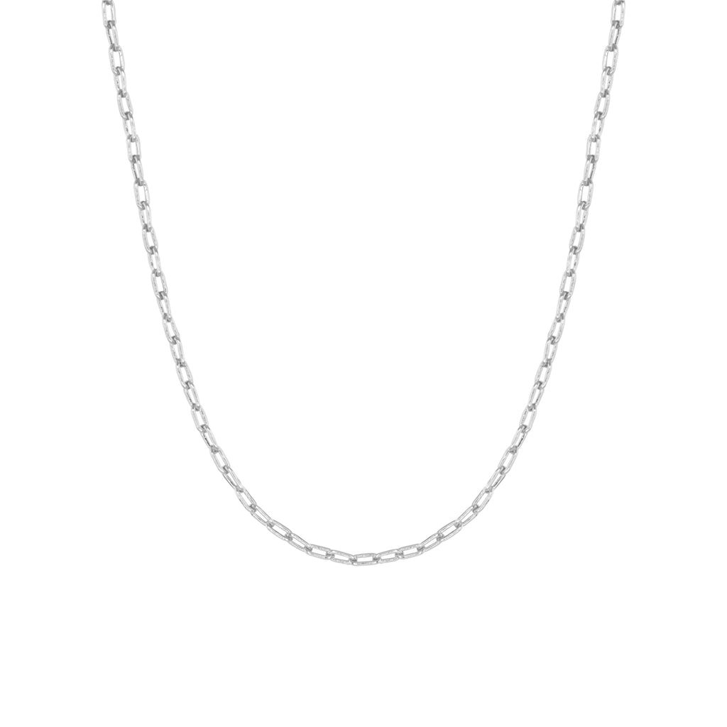 Amanda Blu Silver Add A Charm Paperclip Chain Necklace