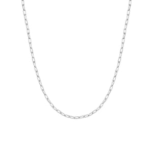 Amanda Blu Silver Add A Charm Paperclip Chain Necklace