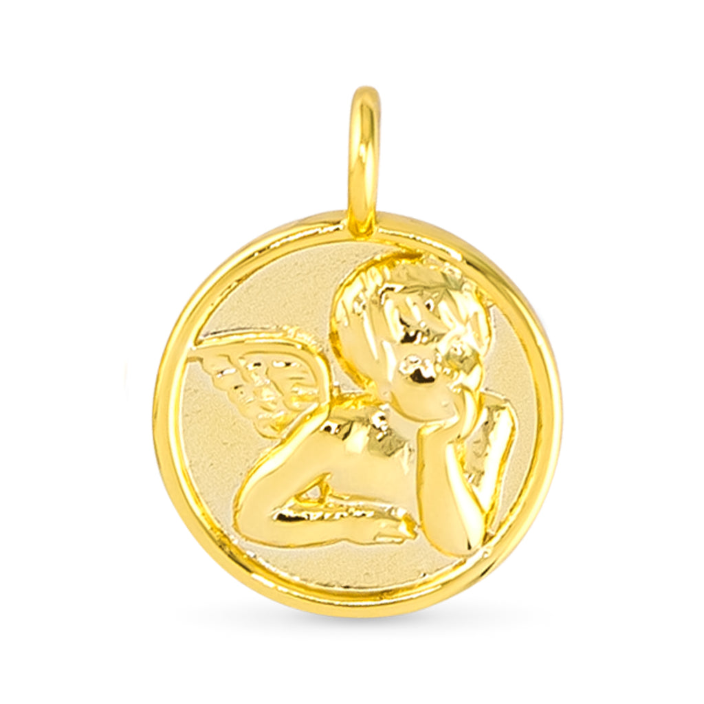 Amanda Blu Gold Angel Pendant Charm