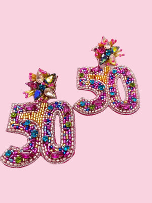 Celebrate 50 Earrings