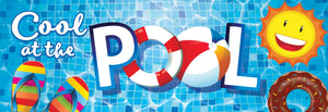 Cool At The Pool Signature Sign