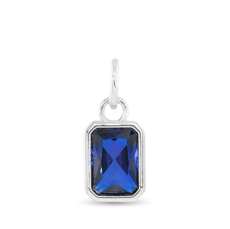 Amanda Blu September Silver Charm