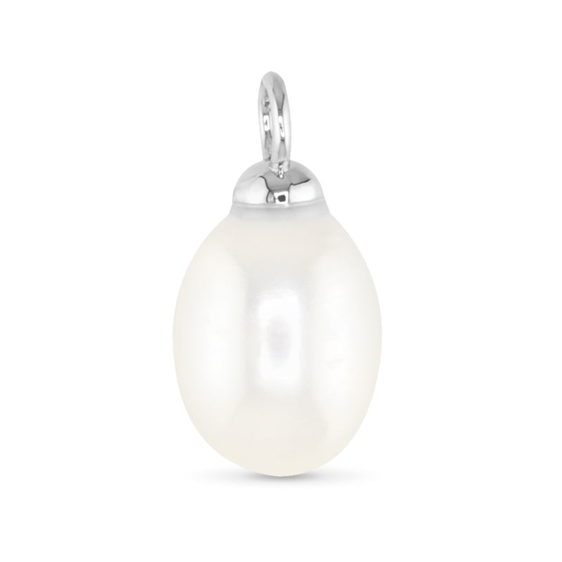 Amanda Blu Silver Pearl Drop Charm