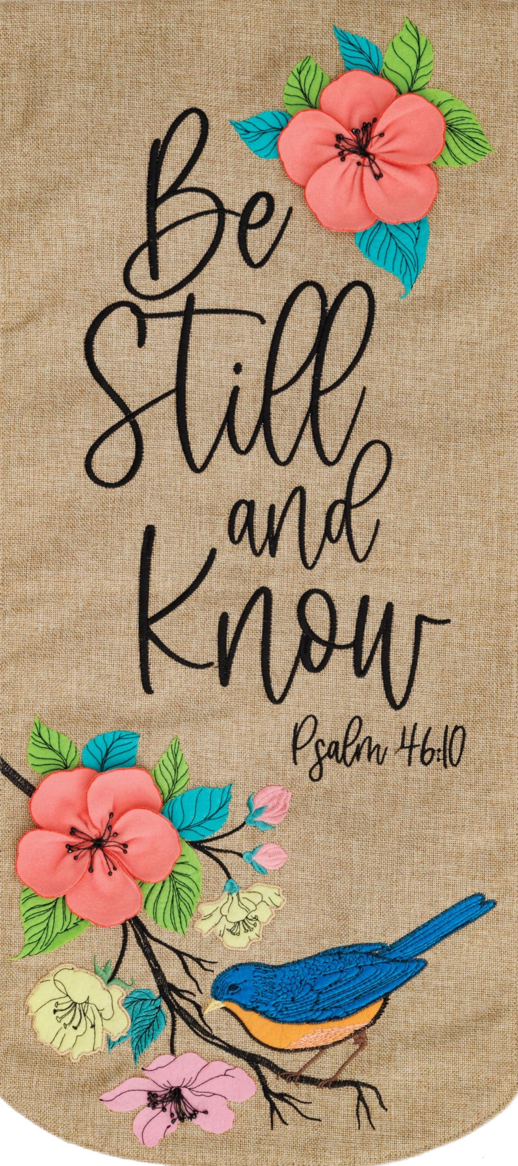 Be Still And Know Banner Garden Flag