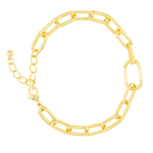 Amanda Blu Gold Pippa Charm Bracelet