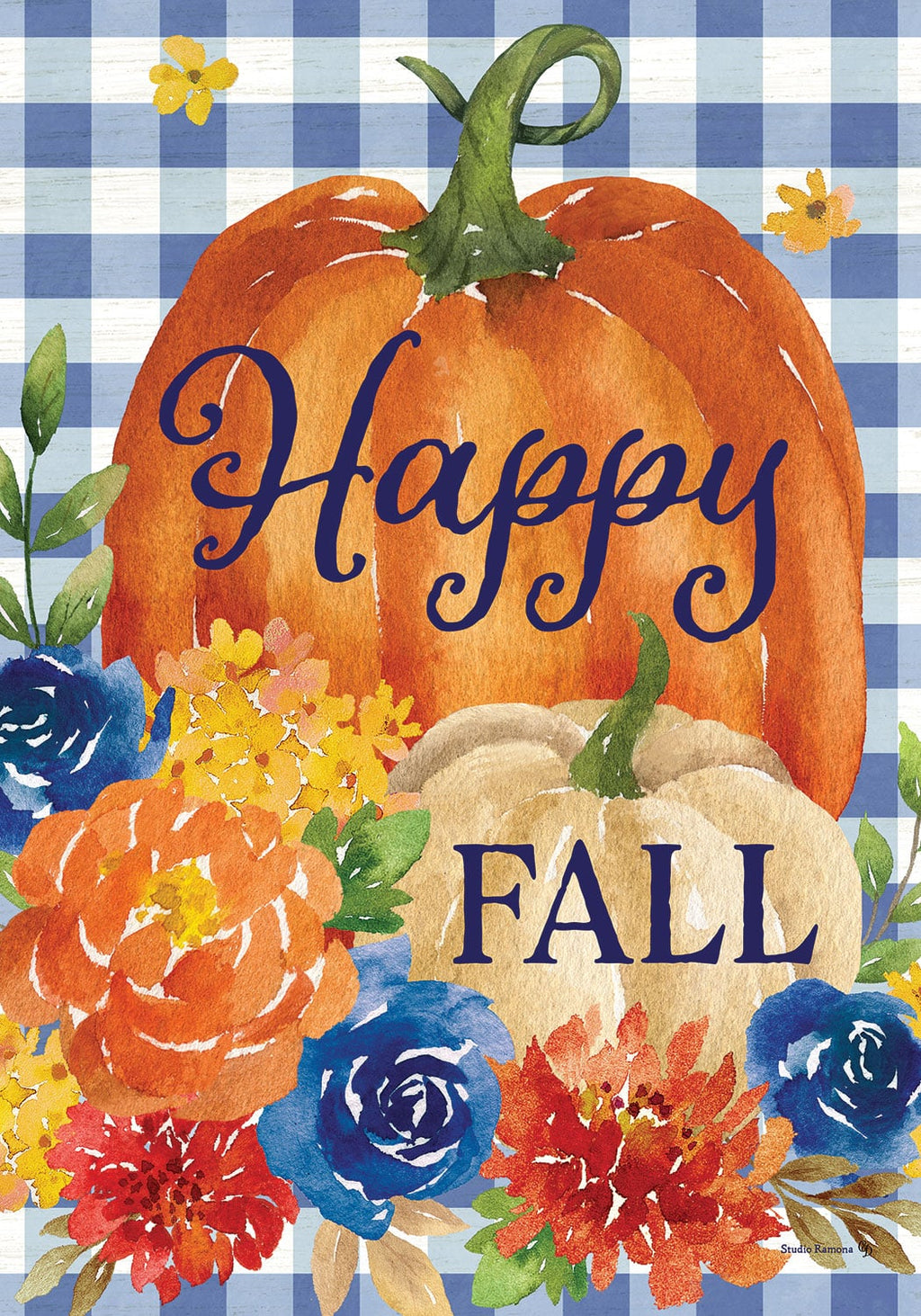 Fall Fantasy Garden Flag