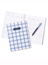 Blue Colorblock Snap Cap Pen