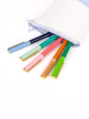 Green Colorblock Snap Cap Pen