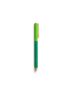 Green Colorblock Snap Cap Pen