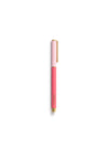 Pink Colorblock Snap Cap Pen