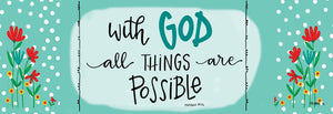 With God Signature Sign